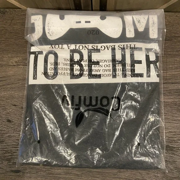 Comfiv Charcoal Black Graphic Tee 3XL - Picture 3 of 3